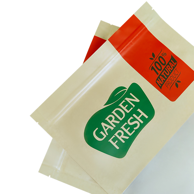 河北米粒-客户定制新品零食干果牛皮纸包装自立袋