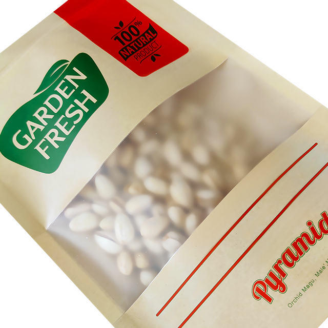 Dried Fruit Kraft Paper Pouch Doypack Factory Supply