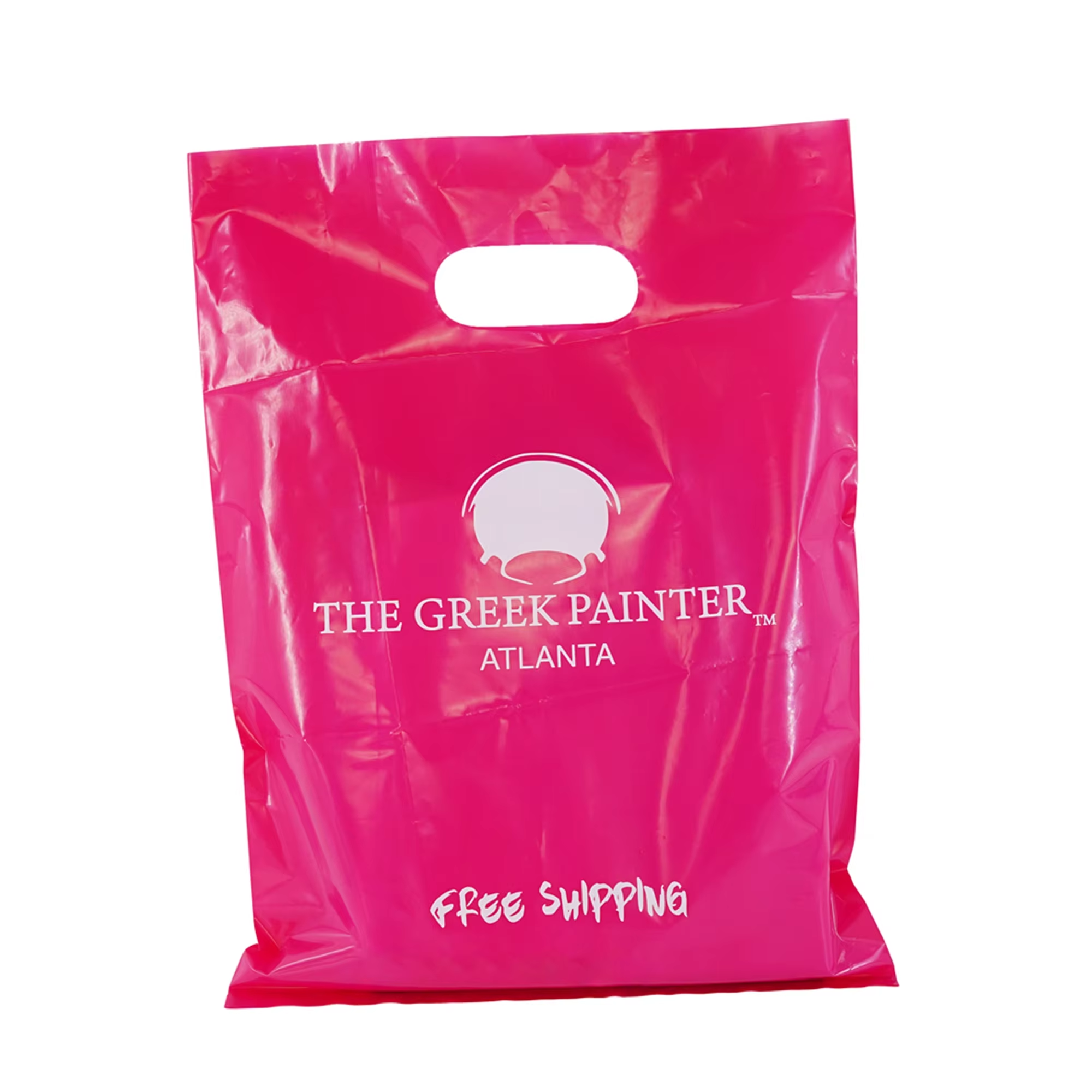Wholesale Die Cut Eco-Friendly Custom Design Shopping Gravure Printing Plastic Bags With Logo