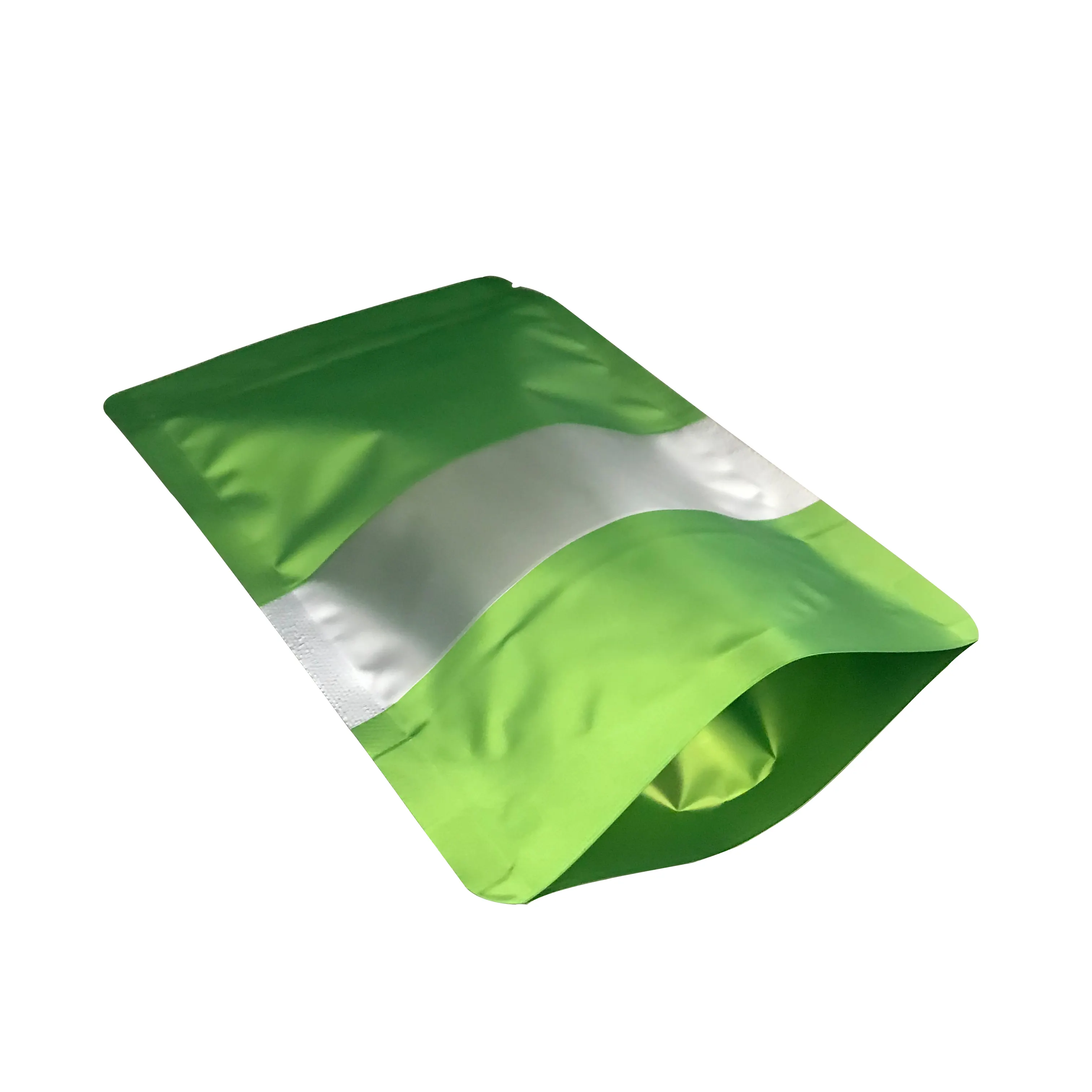 Matte stand up pouch plastic zipper bag frosted window colorful pouch/bag coffee snack cookie bag