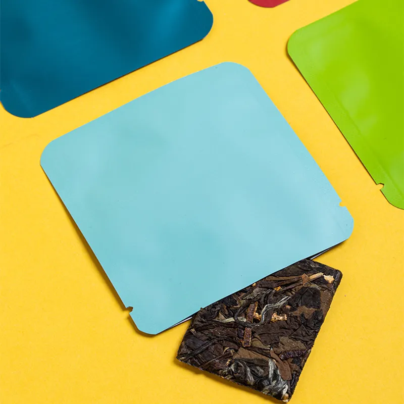 customized coffee bag 10x12.5cm Heat Seal Aluminium packaging Thick Food Storage Packaging drip coffee bags