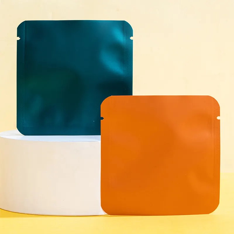 customized coffee bag 10x12.5cm Heat Seal Aluminium packaging Thick Food Storage Packaging drip coffee bags