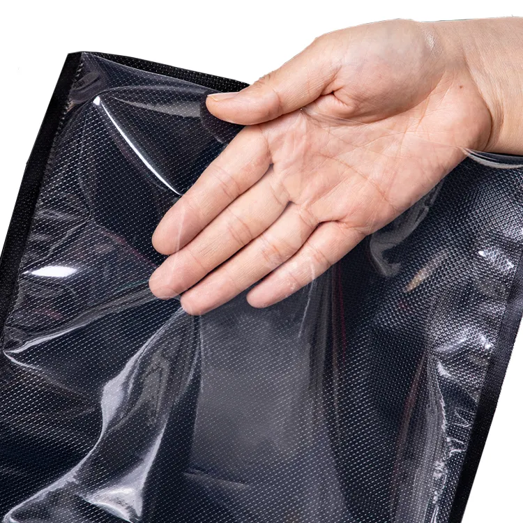 Vacuum Bag Textured and Embossed Food Saver Vacuum Sealer Bags Transparent/black Vacuum Bag