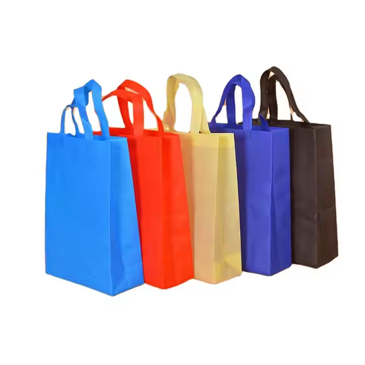 Hot Sell Eco Friendly Biodegradable Reusable Shopping Non-woven Tote Ecological Bag with LOGO Custom