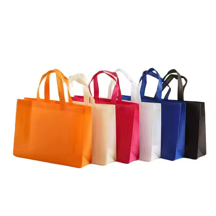 Hot Sell Eco Friendly Biodegradable Reusable Shopping Non-woven Tote Ecological Bag with LOGO Custom
