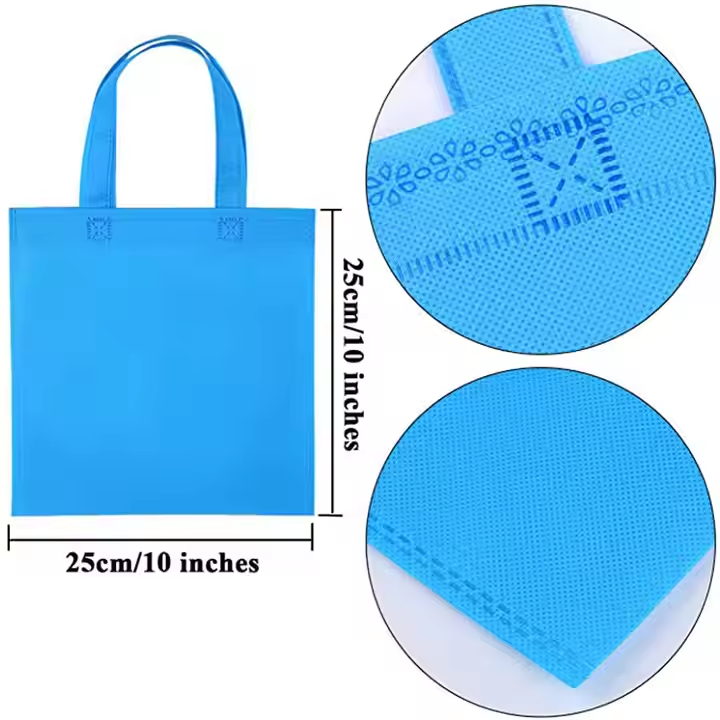 Low Moq Custom Nonwoven Bag Shopping for Eco Friendly Reusable Shopping Bag Grocery Non Woven Tote Bags With Custom Printed Logo