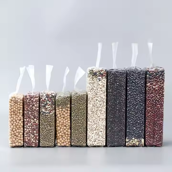 Transparent PA/PE Plastic Vacuum Bags/Food Vacuum Packing Pouch Rice Brick Bag Food Vacuum Rice Bag