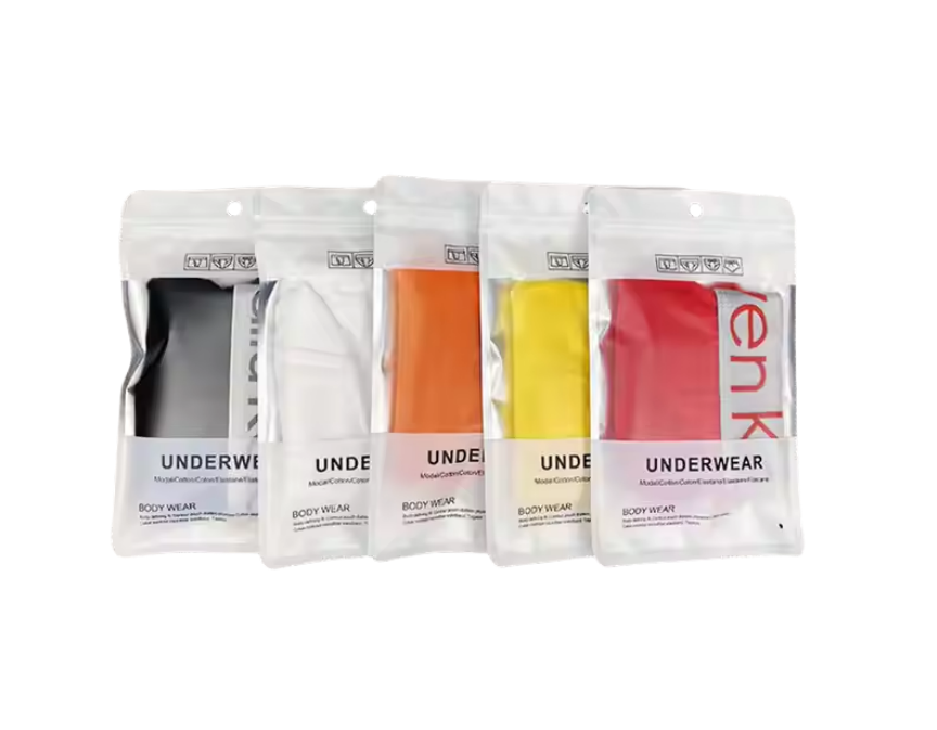 Transparent front X-mas socks underwear women's pantyhose sexy lingerie gift wrap plastic bags wholesale