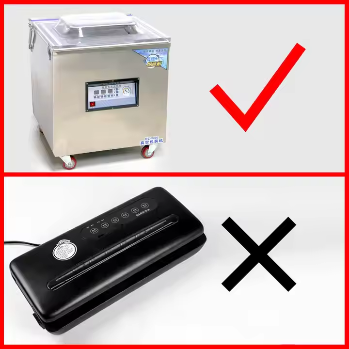 Transparent Window Self-sealing Yin and Yang Bags Front Aluminum Foil Vacuum Packing Bags Vacuum Food Packaging Bag