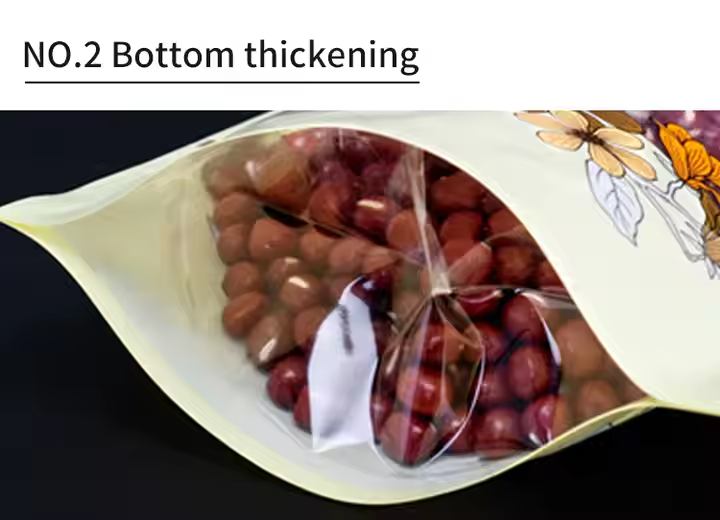 Hebeimili-Casual Food Packaging Bags peanuts Candy Melon Nuts Self-standing Bags