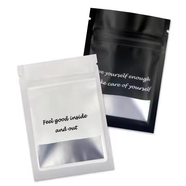 Hebeimili-3.5g Digital Printed Food Packaging Bags Three Side Seal Bag Food Smell Proof Pouch Zipper Mylar Bag