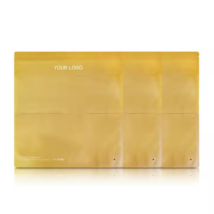 Hebeimili-Resealable Eco-friendly Kraft Paper Food Packaging Bag Zipper Ziplock Brown Stand up Kraft Paper Pouch Packaging With Window