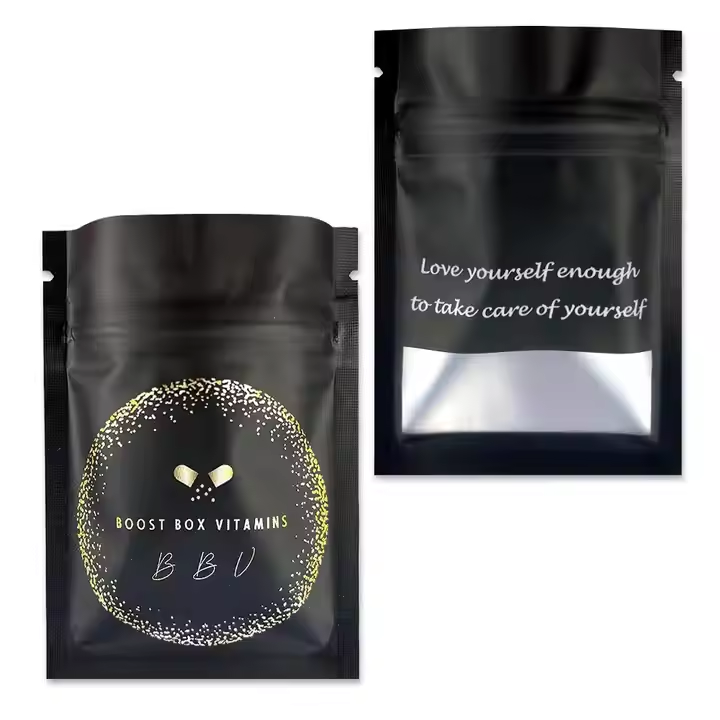 Hebeimili-3.5g Digital Printed Food Packaging Bags Three Side Seal Bag Food Smell Proof Pouch Zipper Mylar Bag