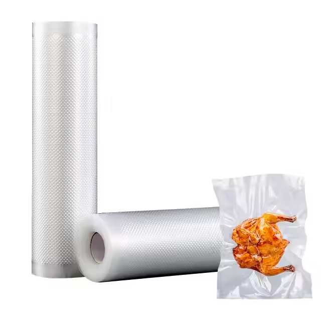 Hebeimili-Custom Printed Food Grade Plastic Biodegradable Storage Seal Packing Vaccum Sealer Bag Roll for Food Rice Fish Meat