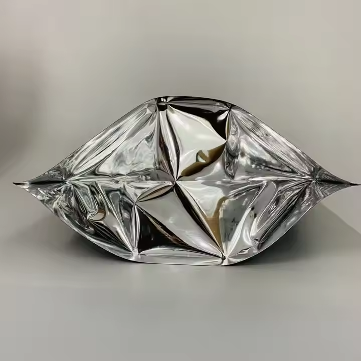 Hebeimili-Resealable Stand up Pouch Front Clear Back Mylar Aluminum Foil Zipper Lock Bag Food Packaging